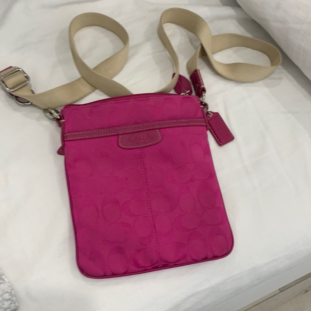 Coach cross body bag
